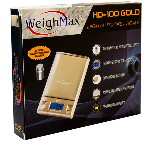 WEIGHMAX SCALE HD-100 GOLD