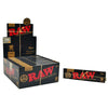 RAW CLASSIC BLACK KING SIZE SLIM 50 PER BOX