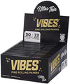 ULTRA THIN VIBES FINE ROLLING PAPERS KING SIZE