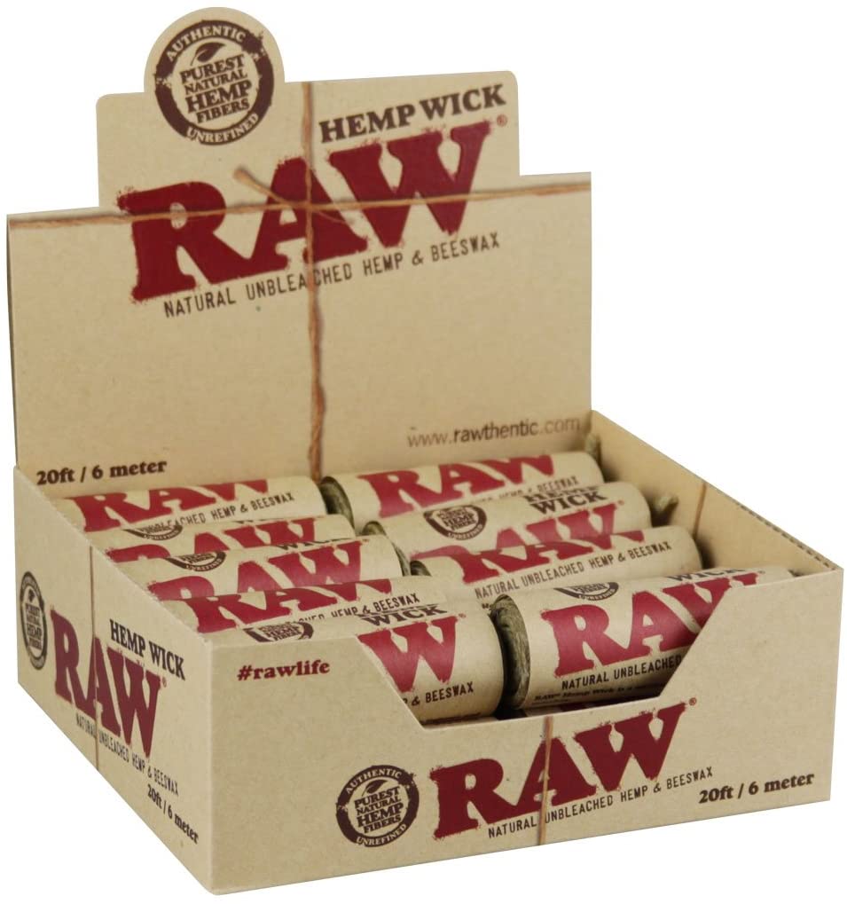 RAW HEMP WICK