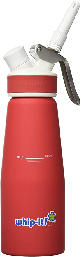 WHIP IT METAL CANNISTER RED MED