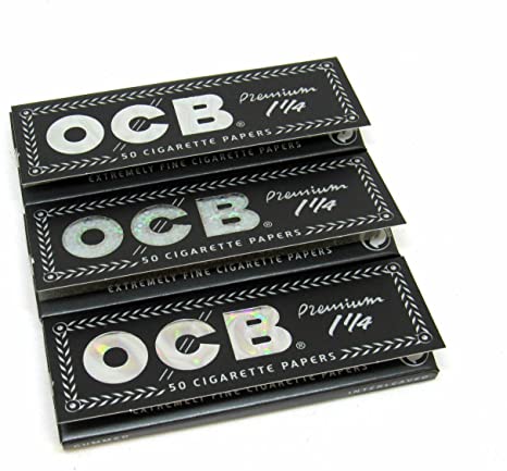 OCB ROLLING PAPER 1 1/4 BLACK