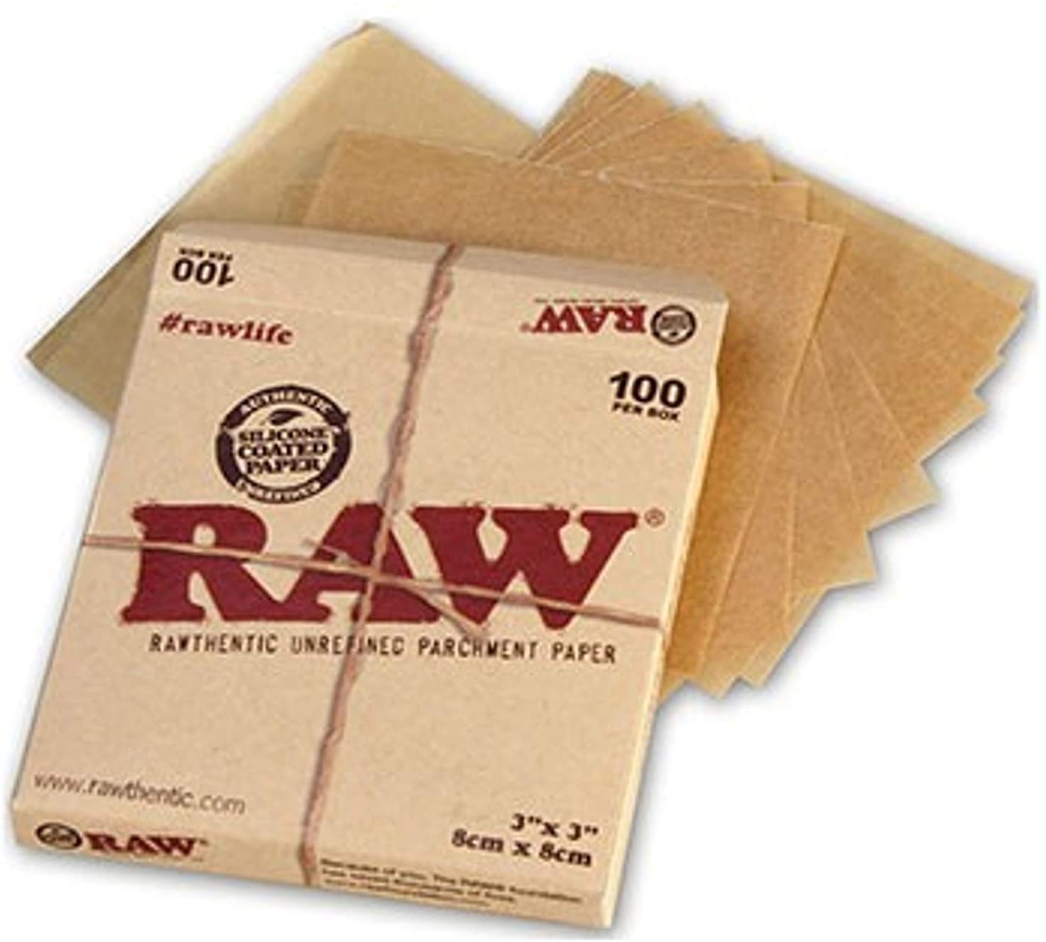 RAW PARCHMENT PAPER 3X3