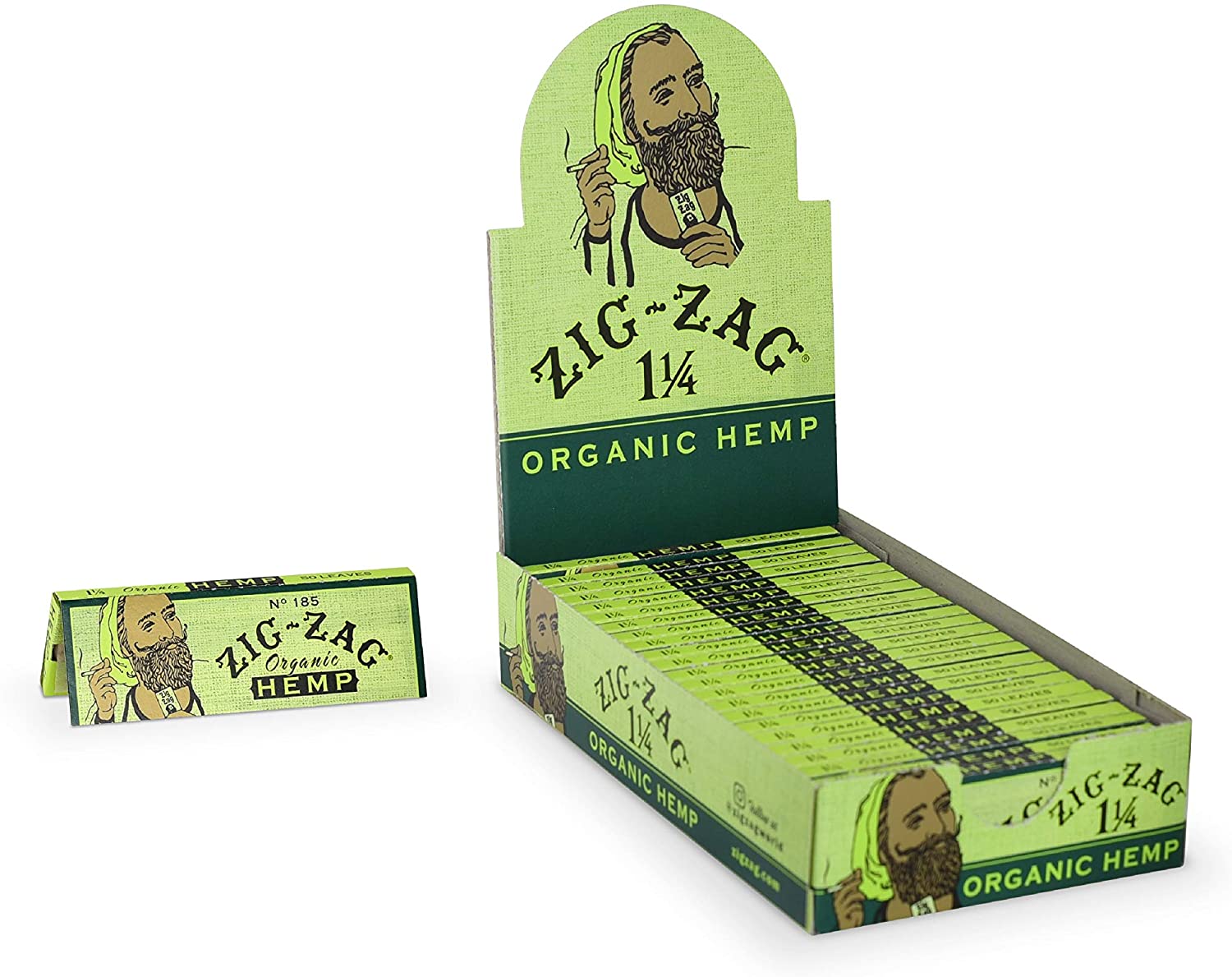 ZIGZAG ORGANIC HEMP 1 1/4