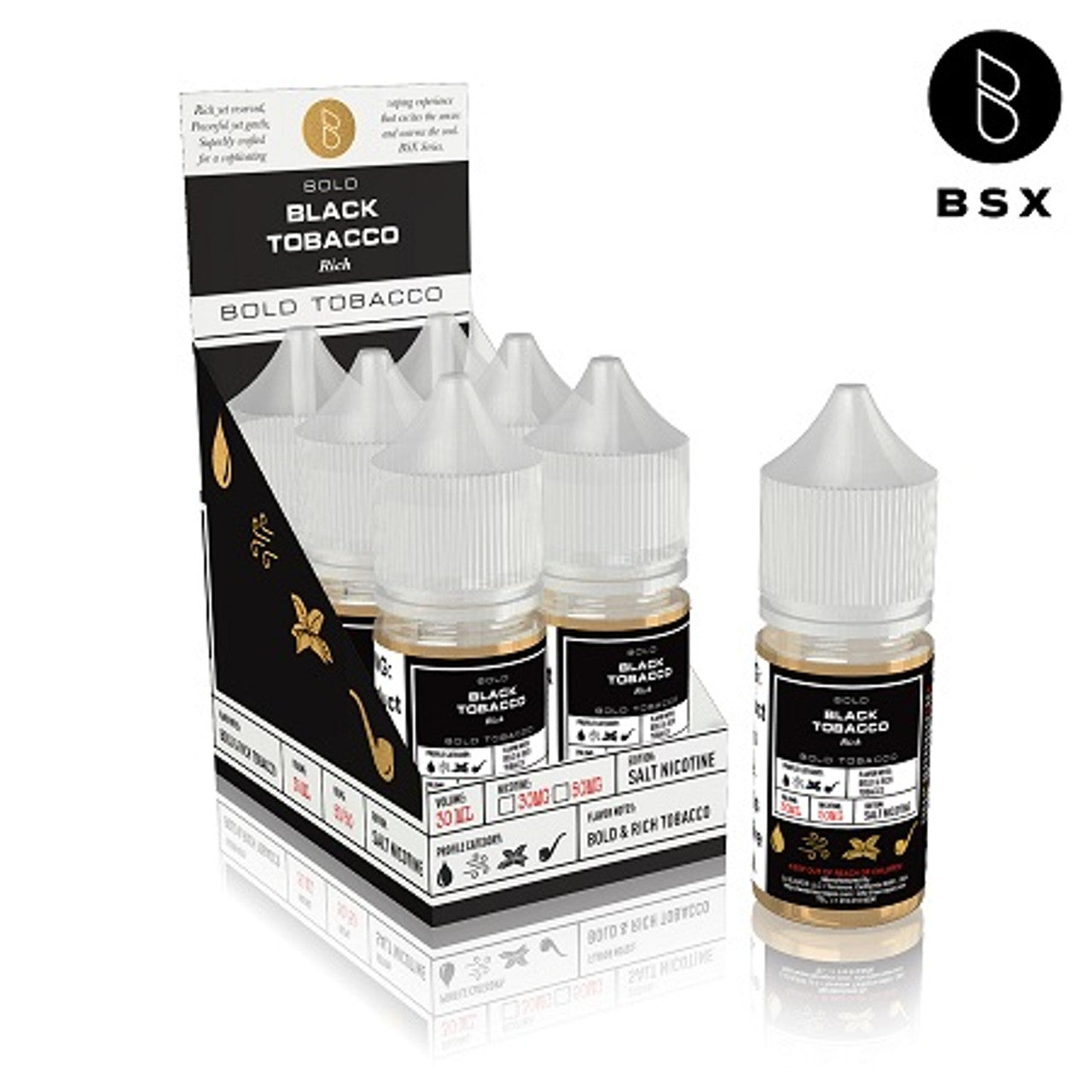 GLAS BASIX BLACK TOBACCO