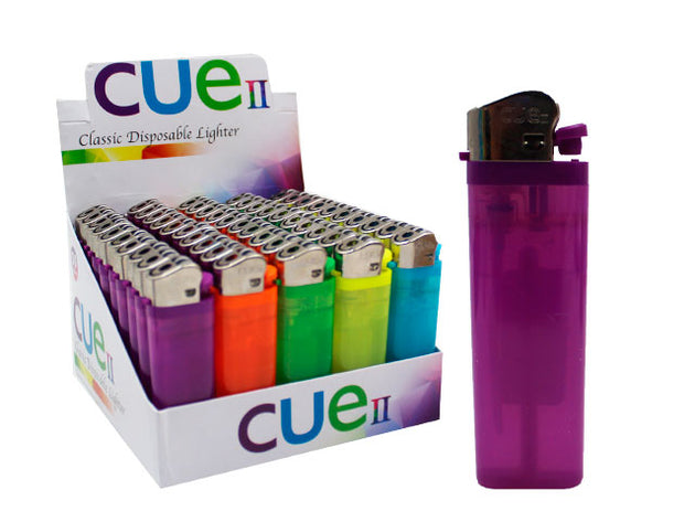 CUE II LIGHTERS 50CT