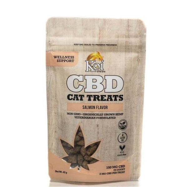 KOI CBD CAT TREATS SALMON