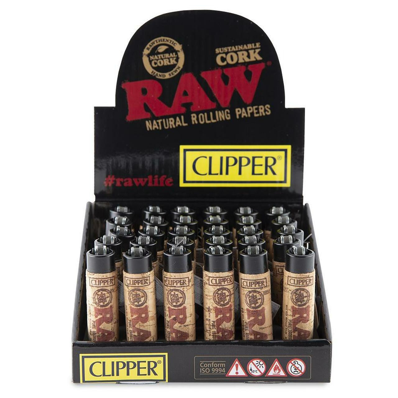 CLIPPER RAW CORK 50 COUNT
