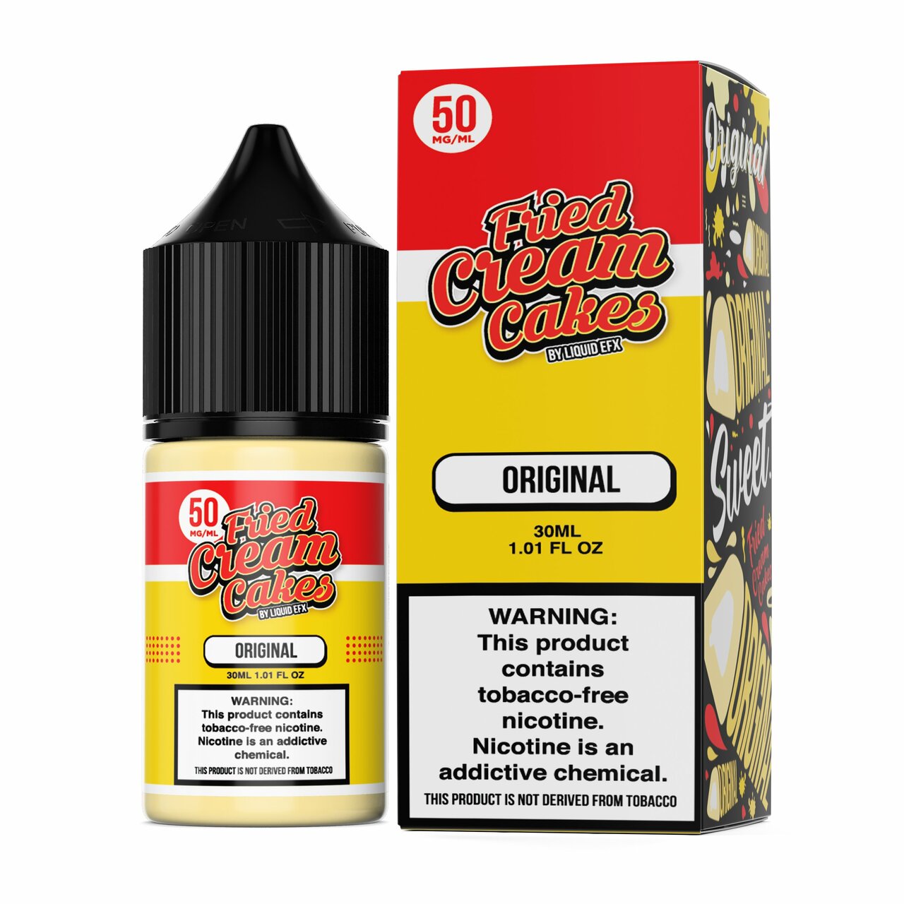 FRIED CREAM CAKES E-JUICE SALTS