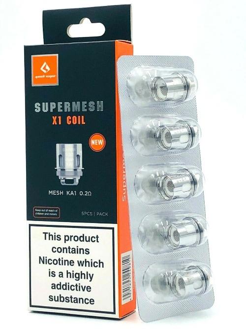 GEEK VAPE SUPERMESH X1 COIL 0.2OHM (5 PACK)