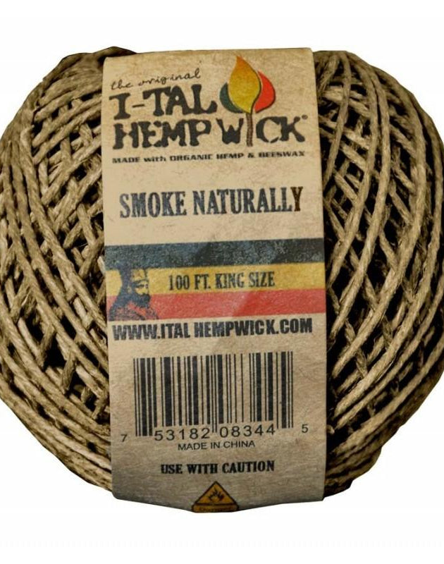 I-TAL HEMPWICK 100FT