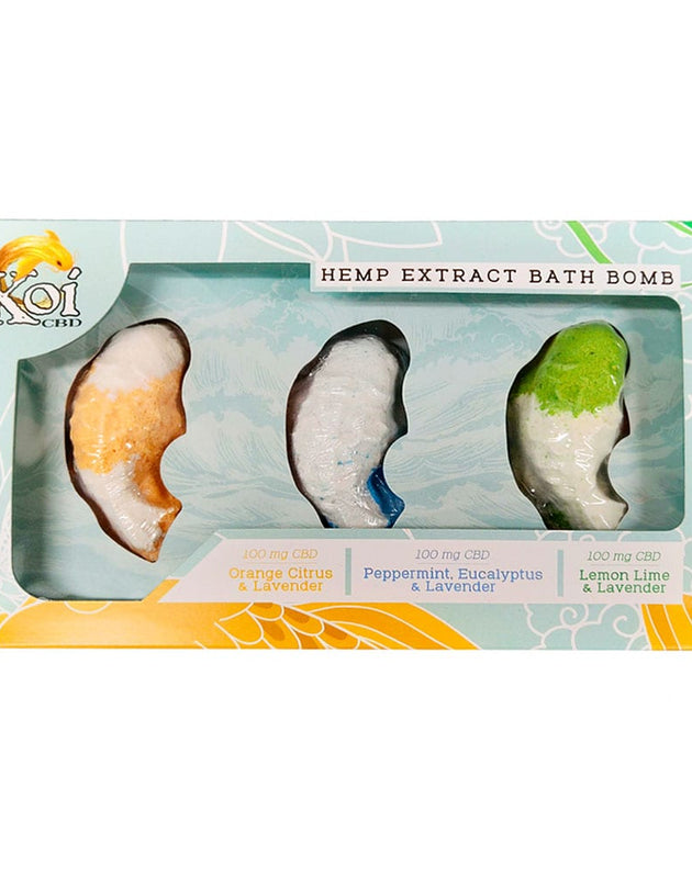 KOI CBD 3PK BATH BOMB
