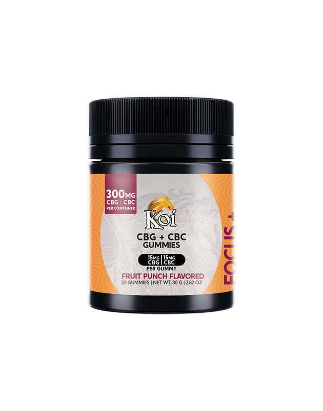KOI GUMMIES CBG + CBC FRUIT PUNCH 300MG