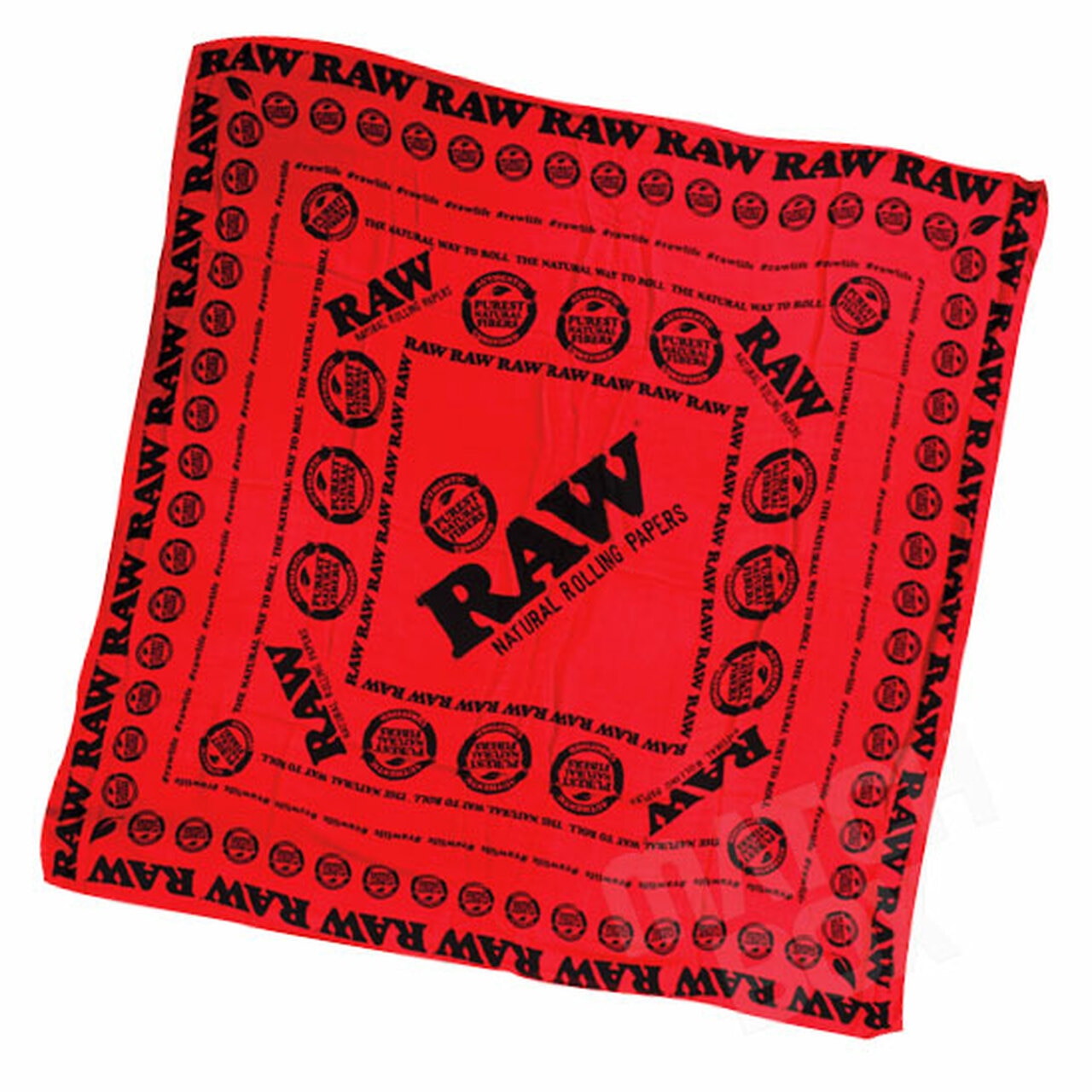 RAW FASHION SCARF RED