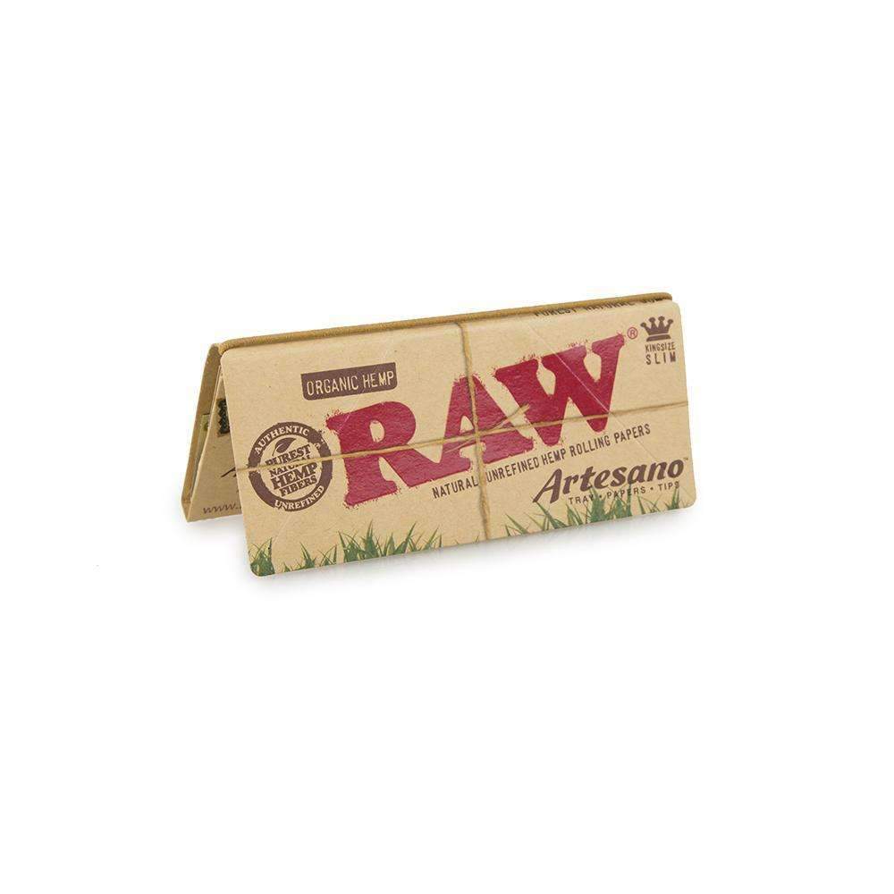RAW ORGANIC PAPER ARTESANO KING SIZE 15CT