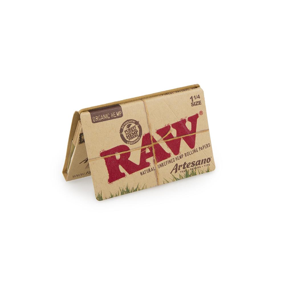 RAW ORGANIC PAPER ARTESANO 1 1/4 15CT