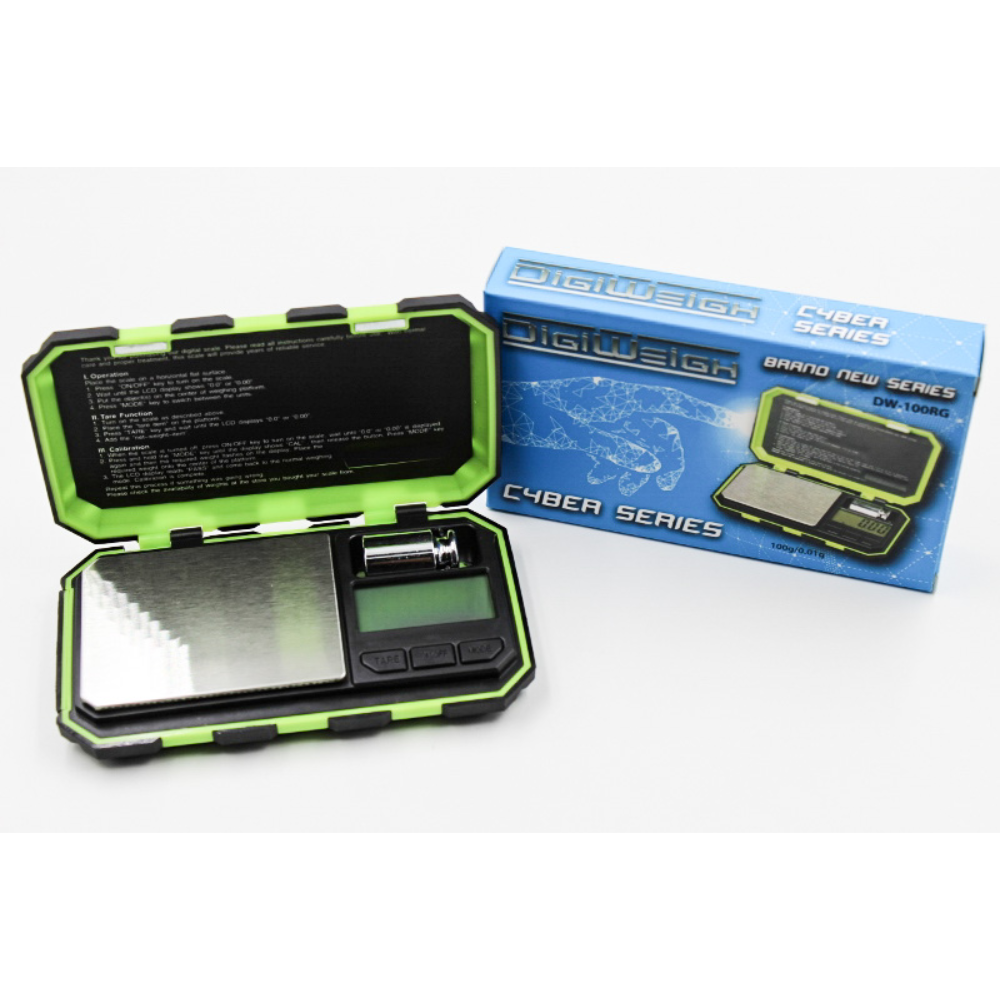 DIGIWEIGH CYBER POCKET SCALE W/ CALIBRATION 100G