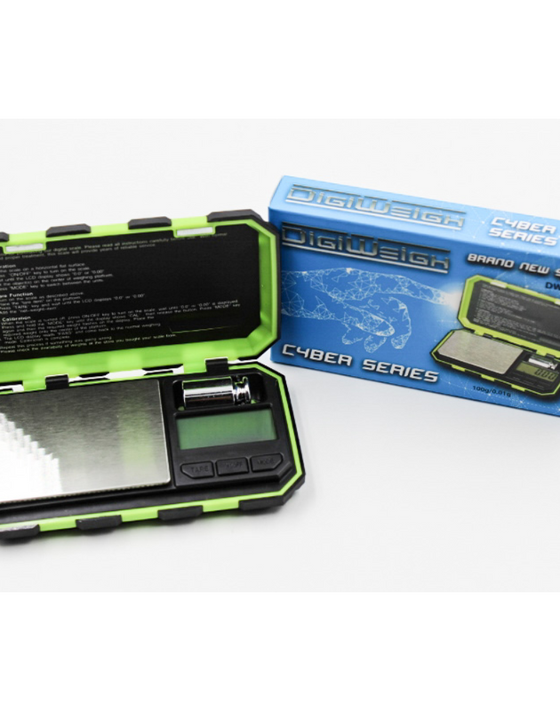 DIGIWEIGH CYBER POCKET SCALE W/ CALIBRATION 100G