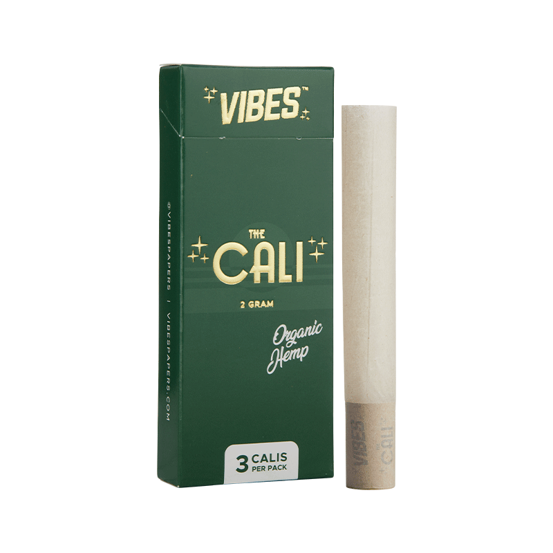 VIBES CALI ORGANIC HEMP ROLLING PAPER 2G