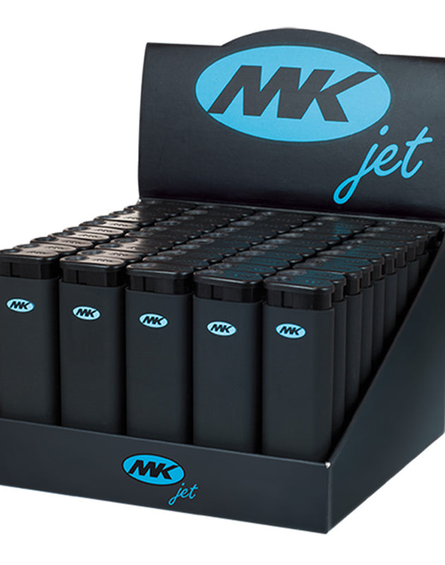 MK LIGHTER JET BLACK ZY-218Z-B