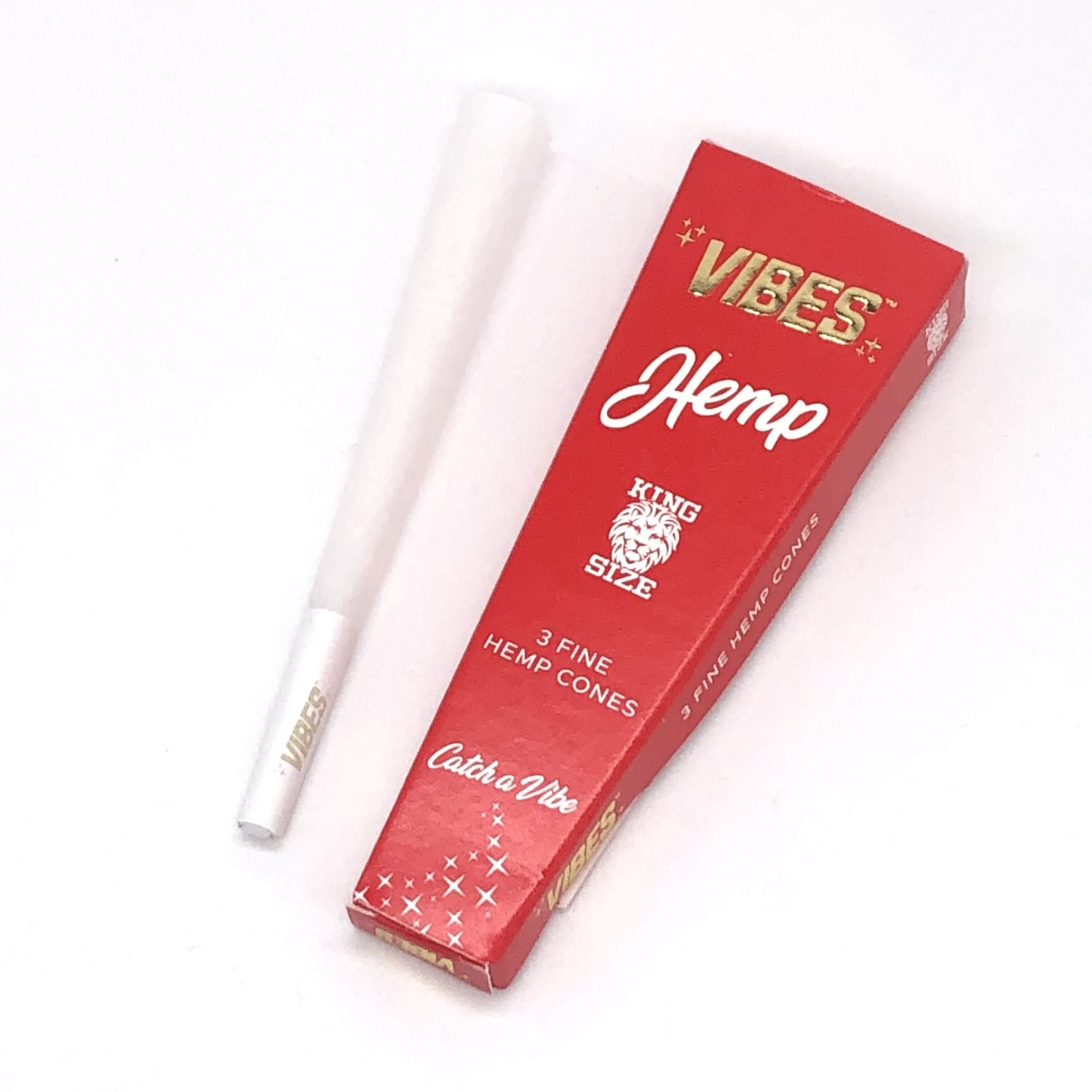 VIBES ORGANIC HEMP KING SIZE CONES