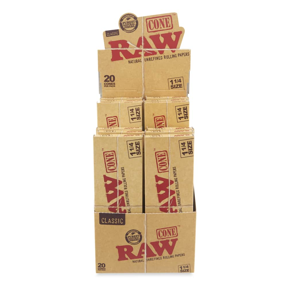 RAW CONES CLASSIC 20 CONES 1 1/4