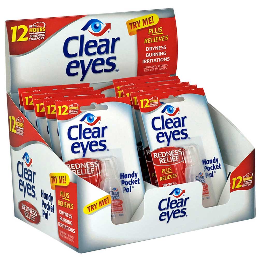 CLEAR EYES DISPLAY 12 COUNT