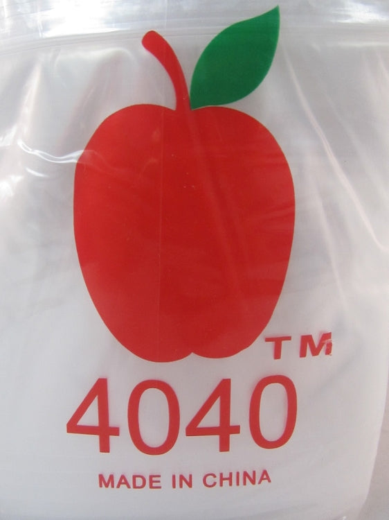 APPLE BAGGIES 4.0 X 4.0 SIZE