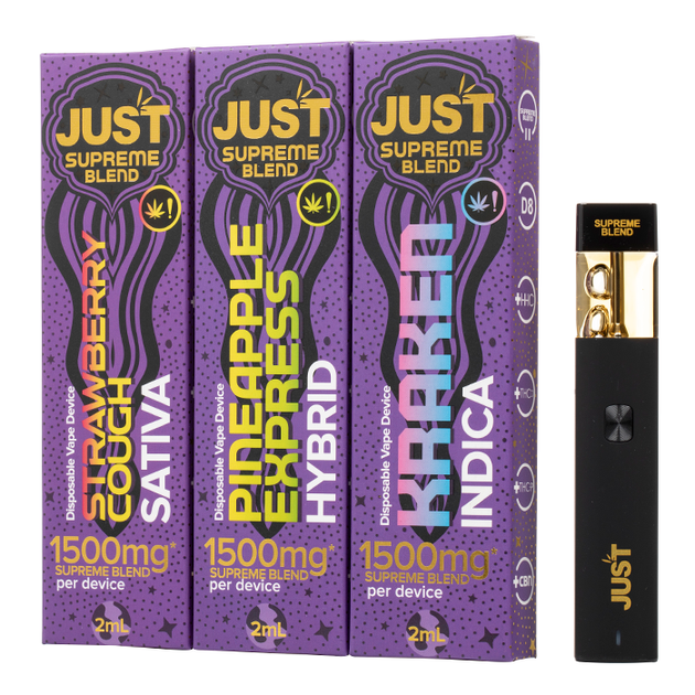 JUST CBD SUPREME BLEND DISPOSABLE 1500MG