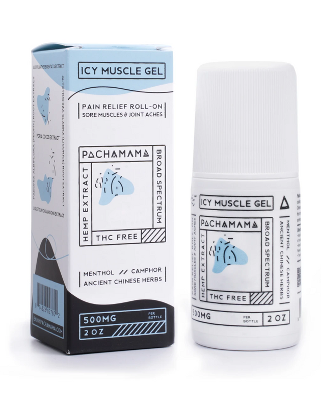 PACHA MAMA ICY MUSCLE GEL 500MG