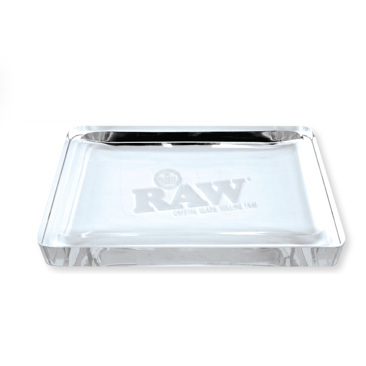 RAW CRYSTAL GLASS TRAY